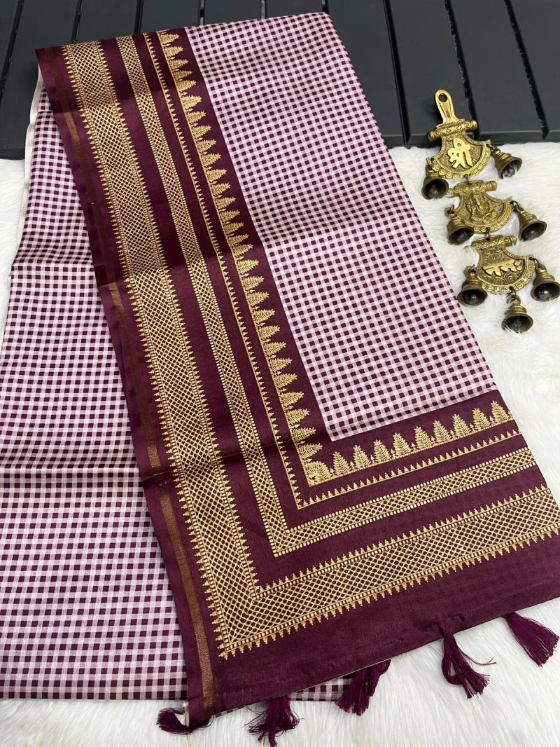 Myra Vol 28 Tusser Silk Printed Fancy Saree Collection 4