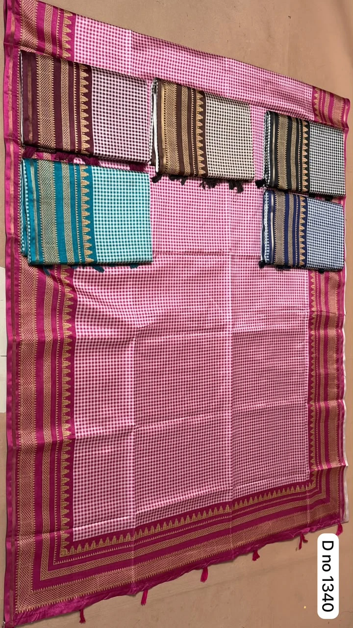 Myra Vol 28 Tusser Silk Printed Fancy Saree Collection 8