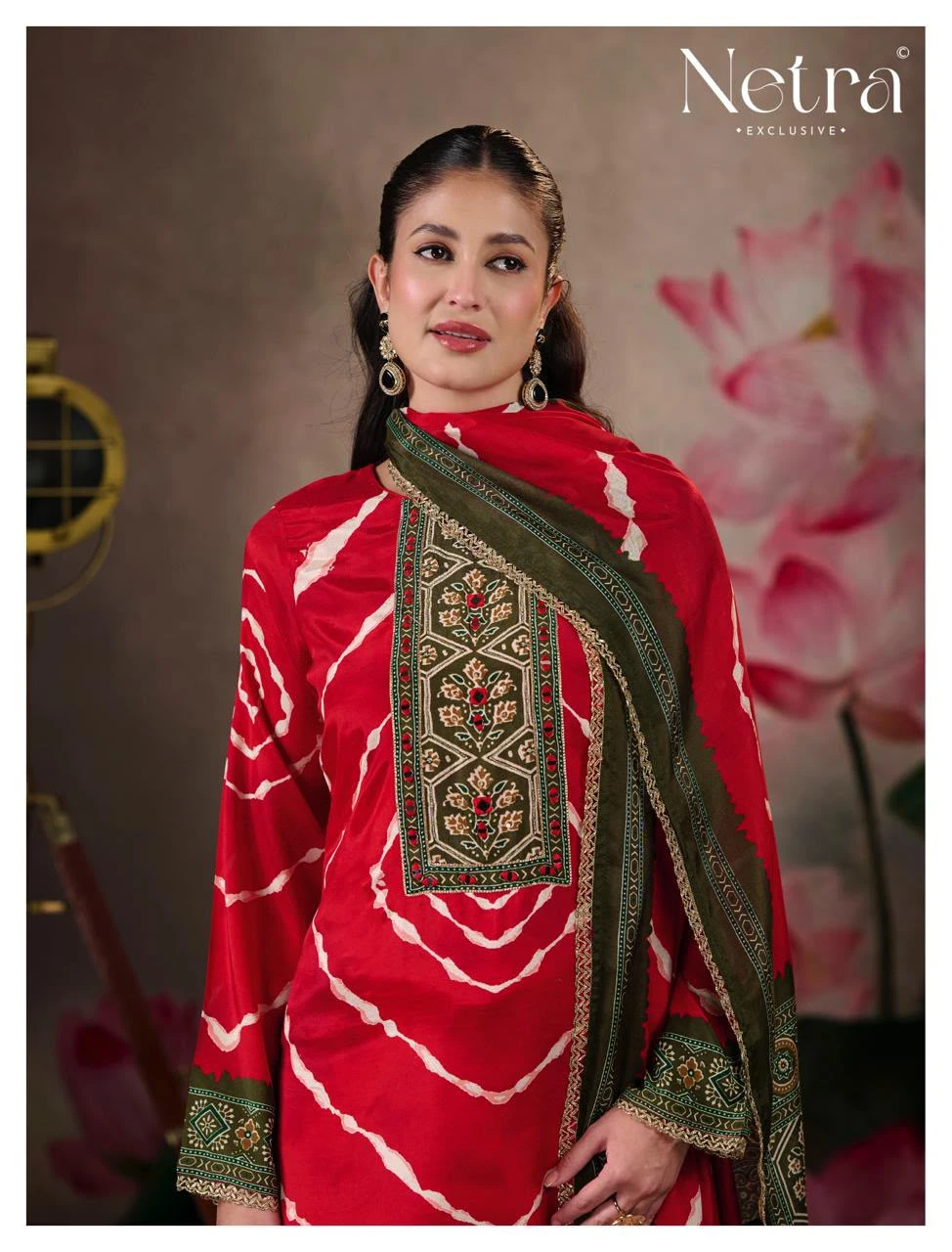 Netra Exclusive Mahek Vol 03 Pure Bemberg Muslin Collection
