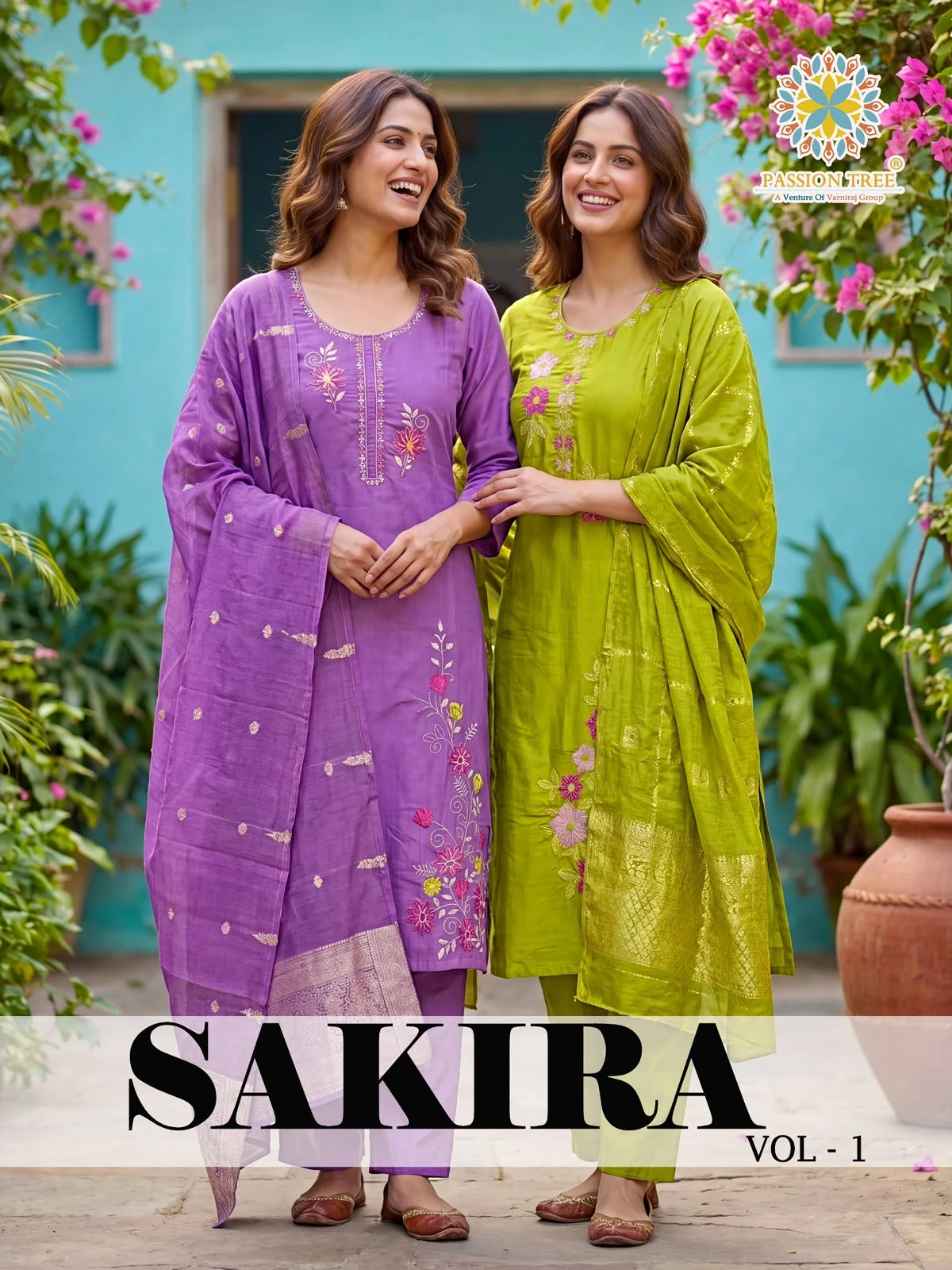Passion Tree Sakira Vol-1 Readymade Wholesale Collection 1