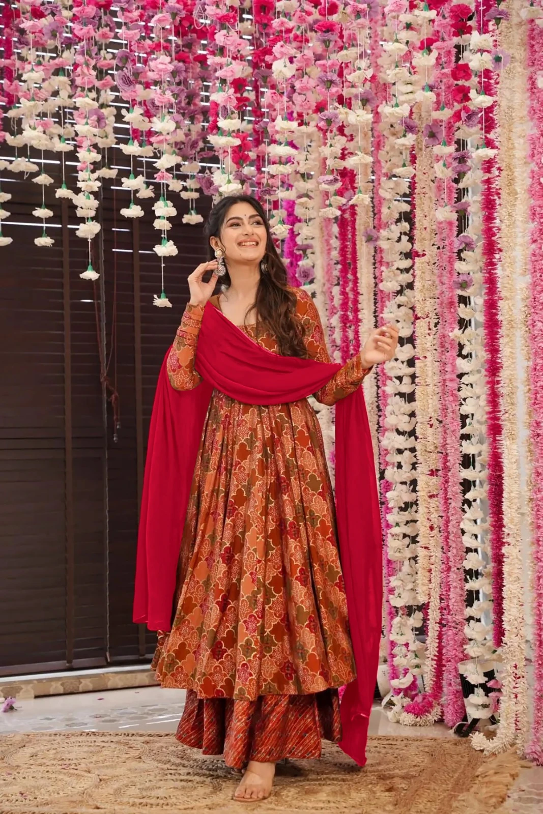 Purple Creation Venessa Vol 1 Pure Maslin Readymade Suit With Heavy Digital Print 7