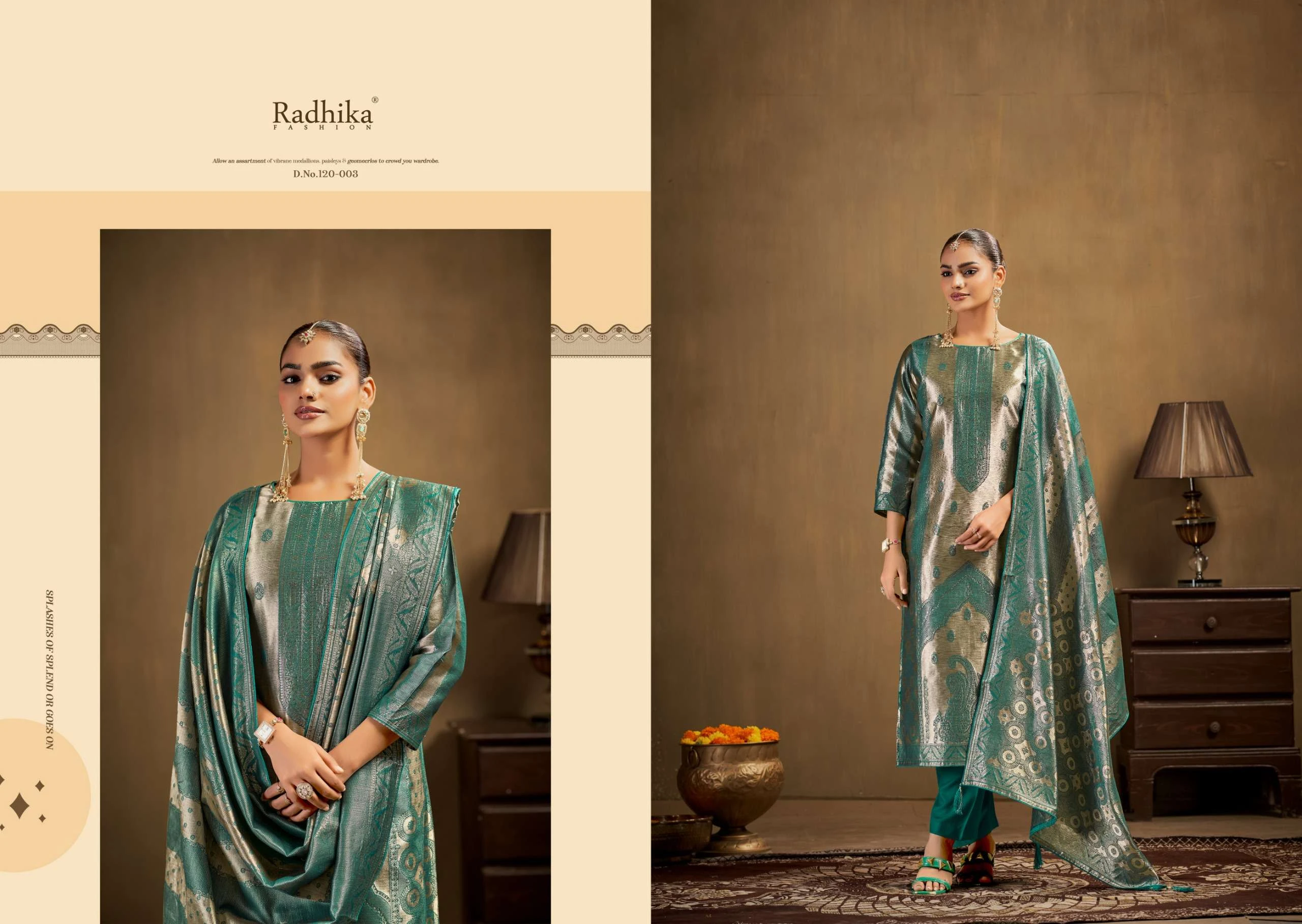 Radhika Fashion Advance Banarashi Adah 3