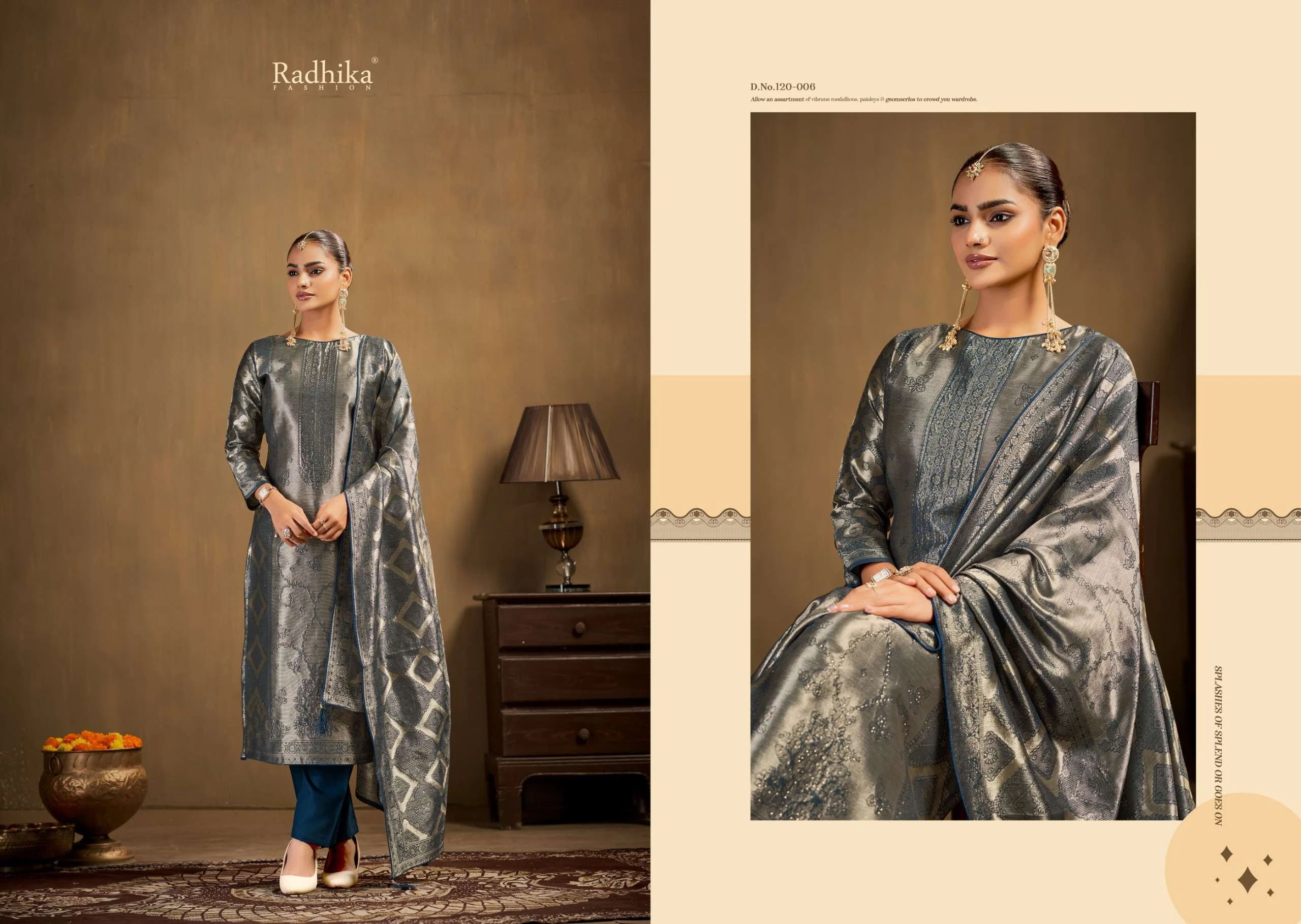 Radhika Fashion Advance Banarashi Adah 7