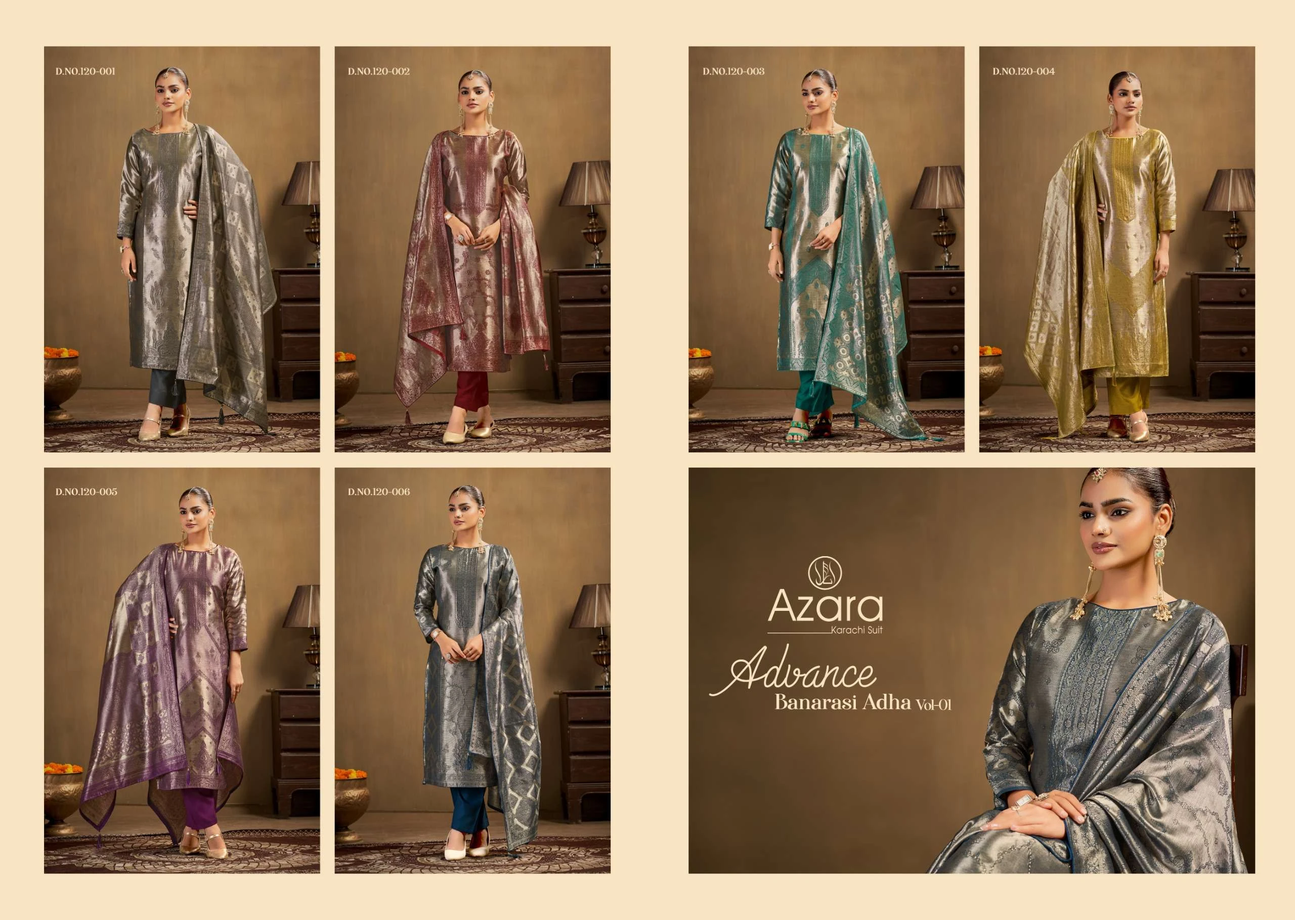 Radhika Fashion Advance Banarashi Adah 8