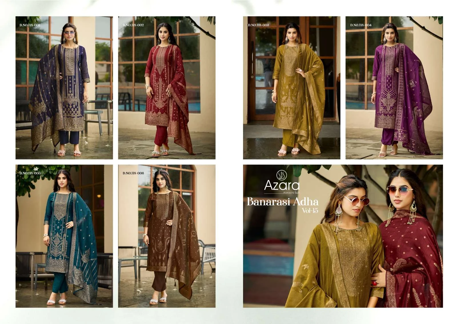 Radhika Fashion Banarashi Adah Vol 15 8