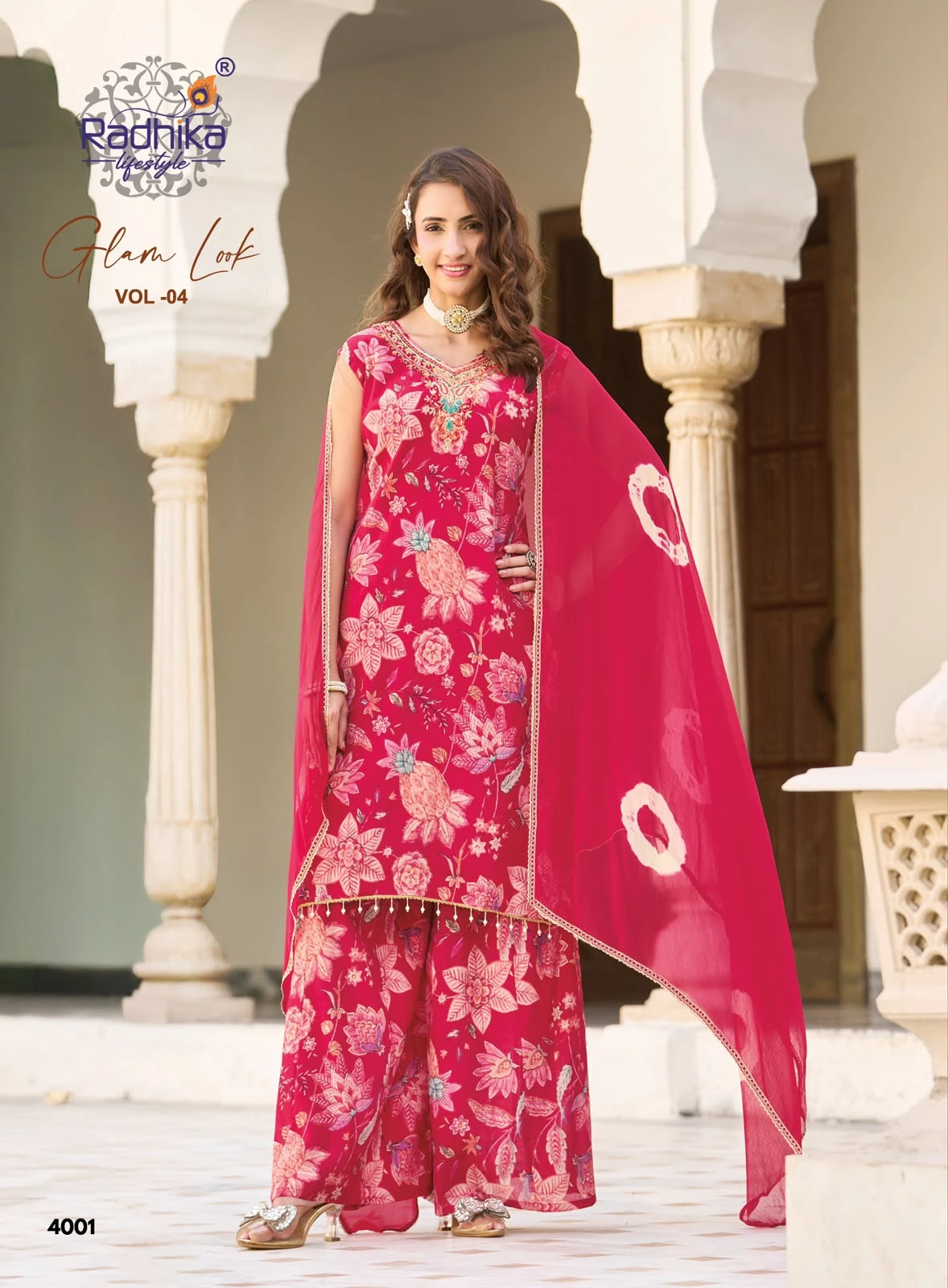 Radhika Life Style Glam Look Vol-4 Sleeveless Dress 11