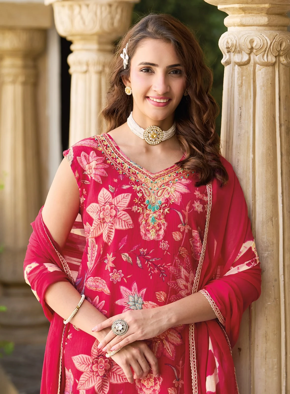 Radhika Life Style Glam Look Vol-4 Sleeveless Dress 4