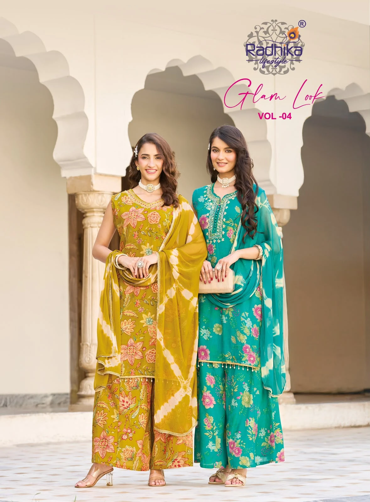 Radhika Life Style Glam Look Vol-4 Sleeveless Dress 7