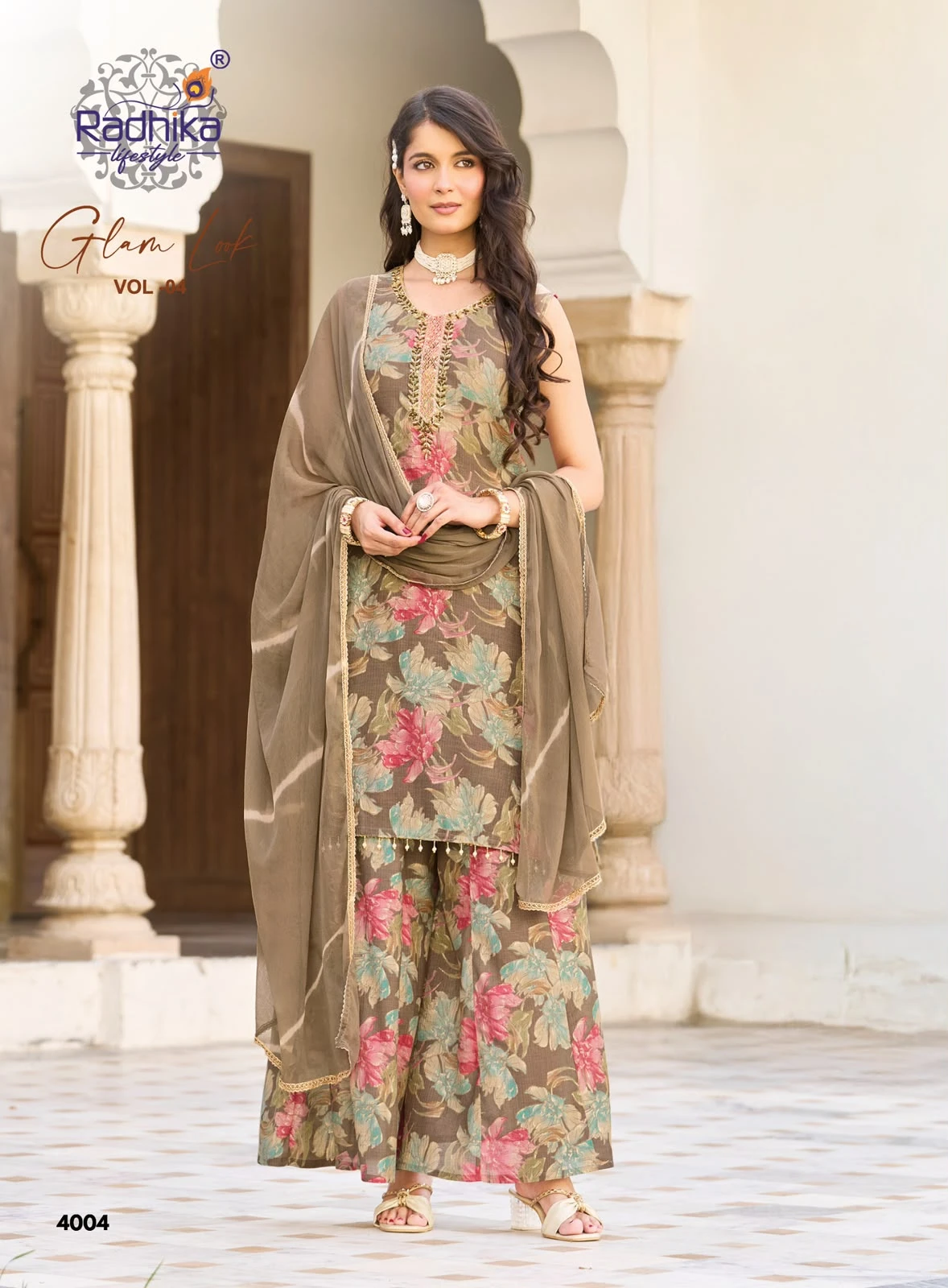 Radhika Life Style Glam Look Vol-4 Sleeveless Dress 9