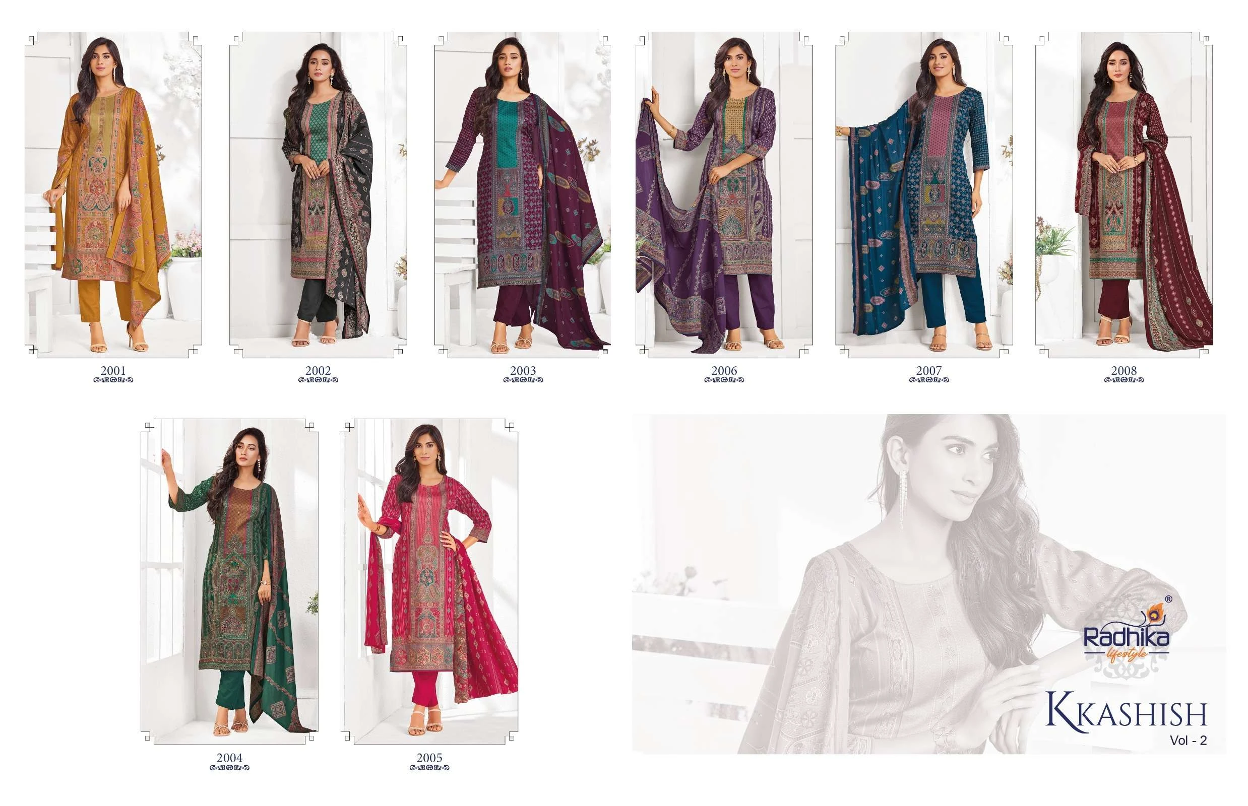 Radhika Life Style Kkashish Vol 2 - Readymade Dress 10