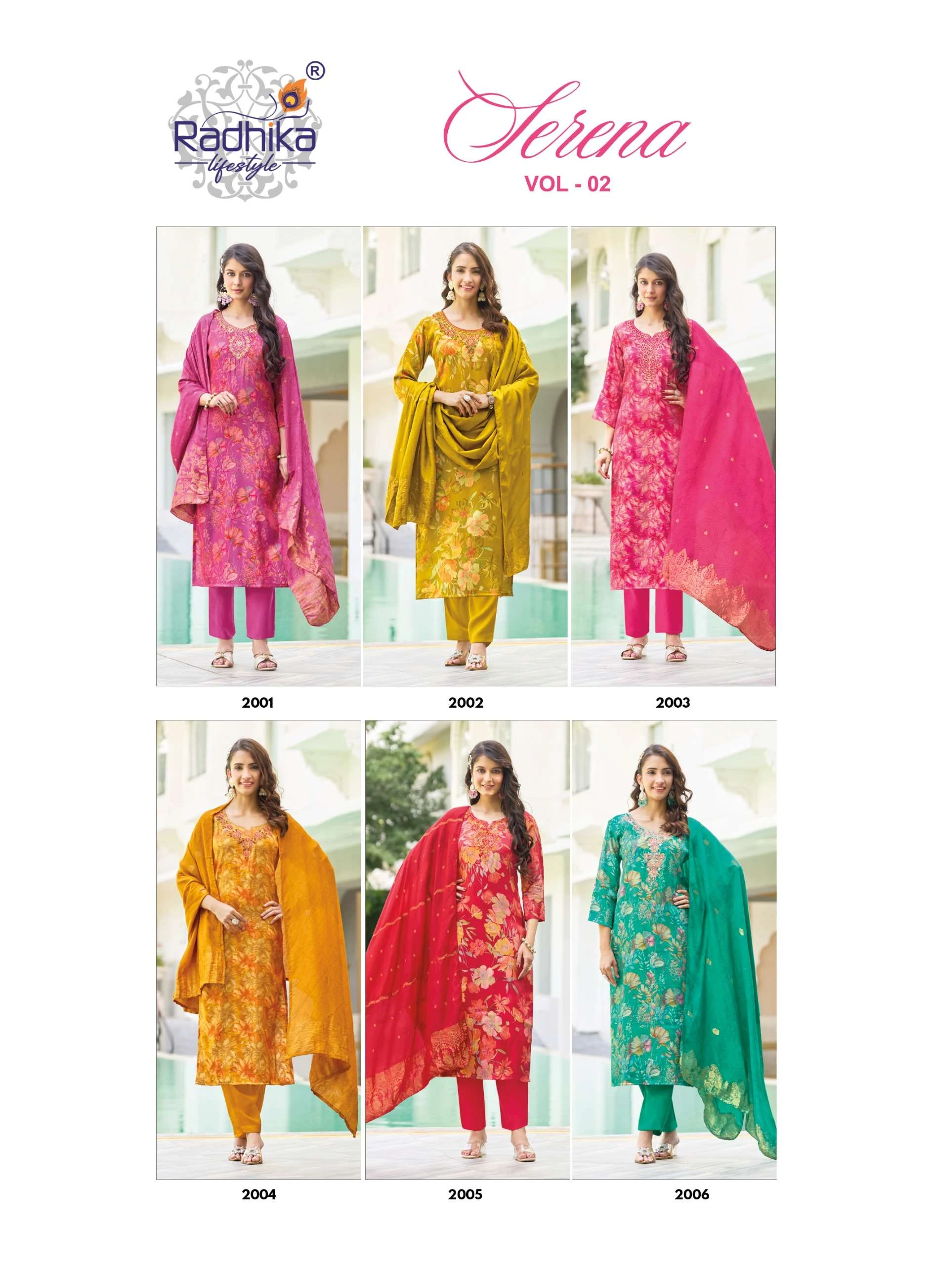 Radhika Life Style Serena Vol 2 - Readymade Dress 8
