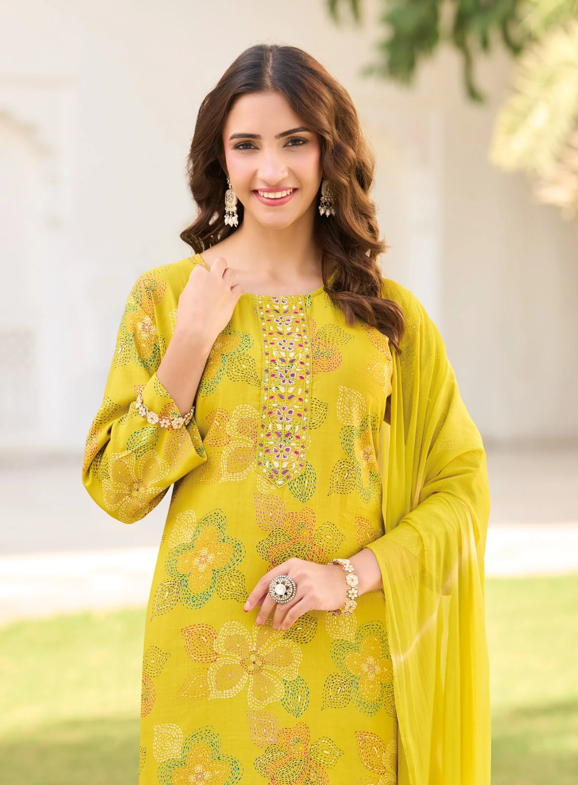 Radhika Lifestyle Sirin Vol 9 Foil Printed Suit 11