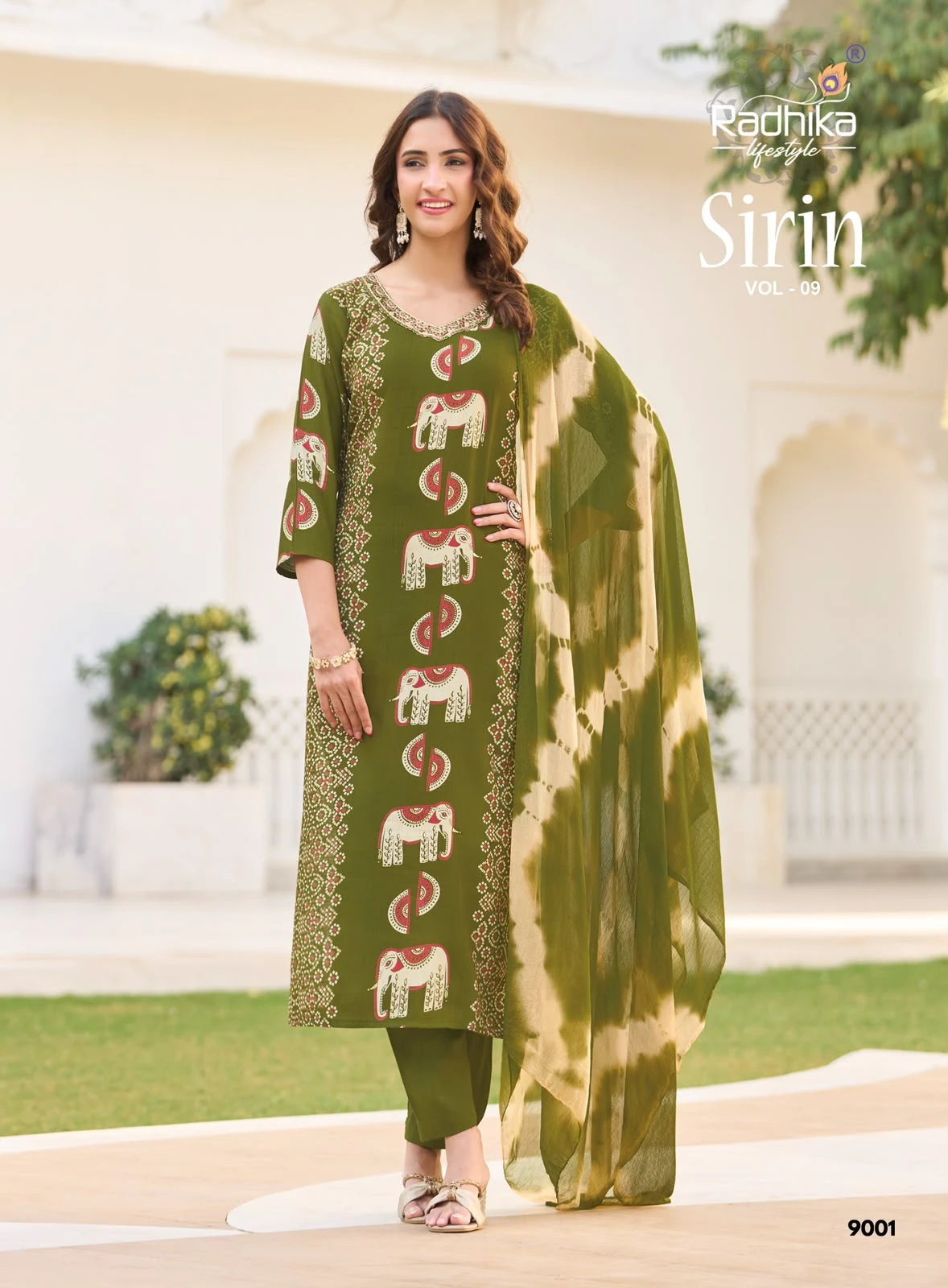 Radhika Lifestyle Sirin Vol 9 Foil Printed Suit 9
