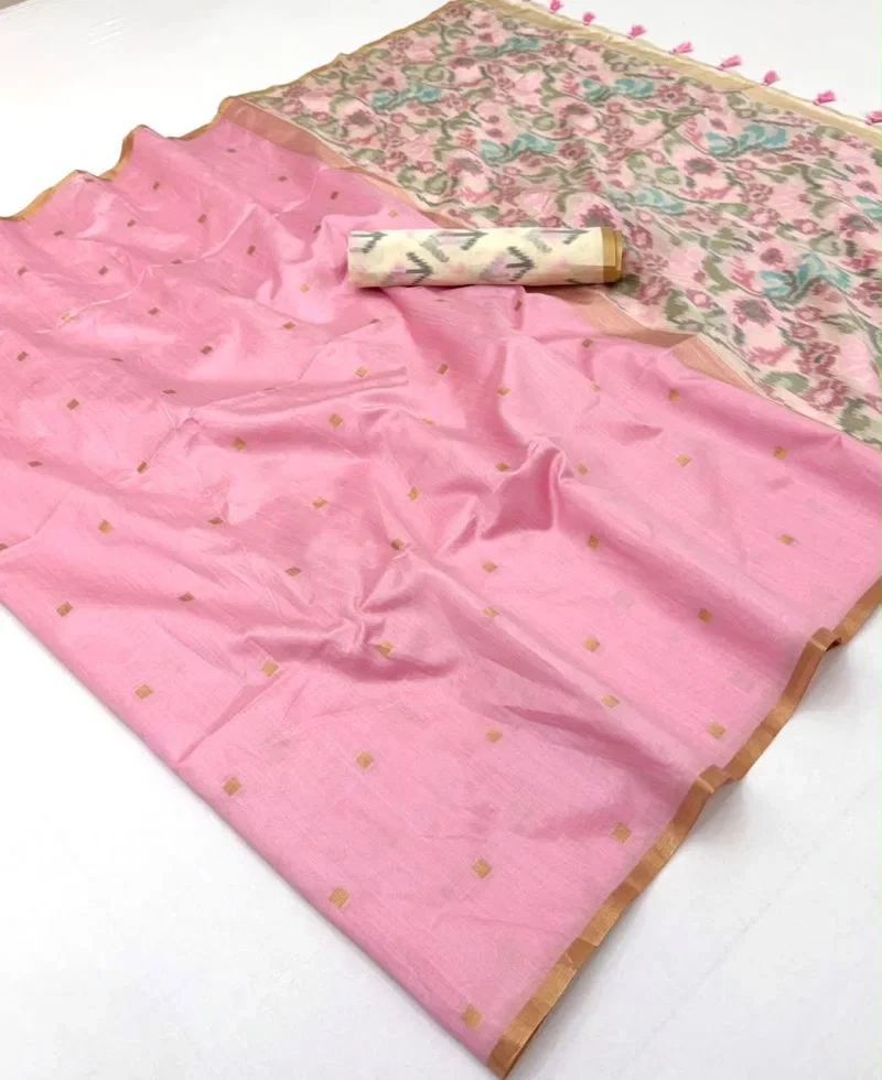 Rajtex Phulkari Handloom Weaving Silk Saree Collection 9