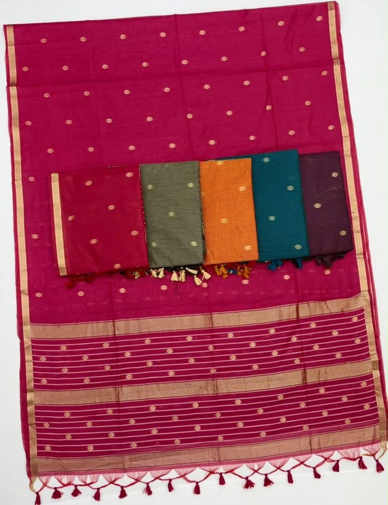 Rajtex Pincode Handloom Weaving Silk Saree Collection 6