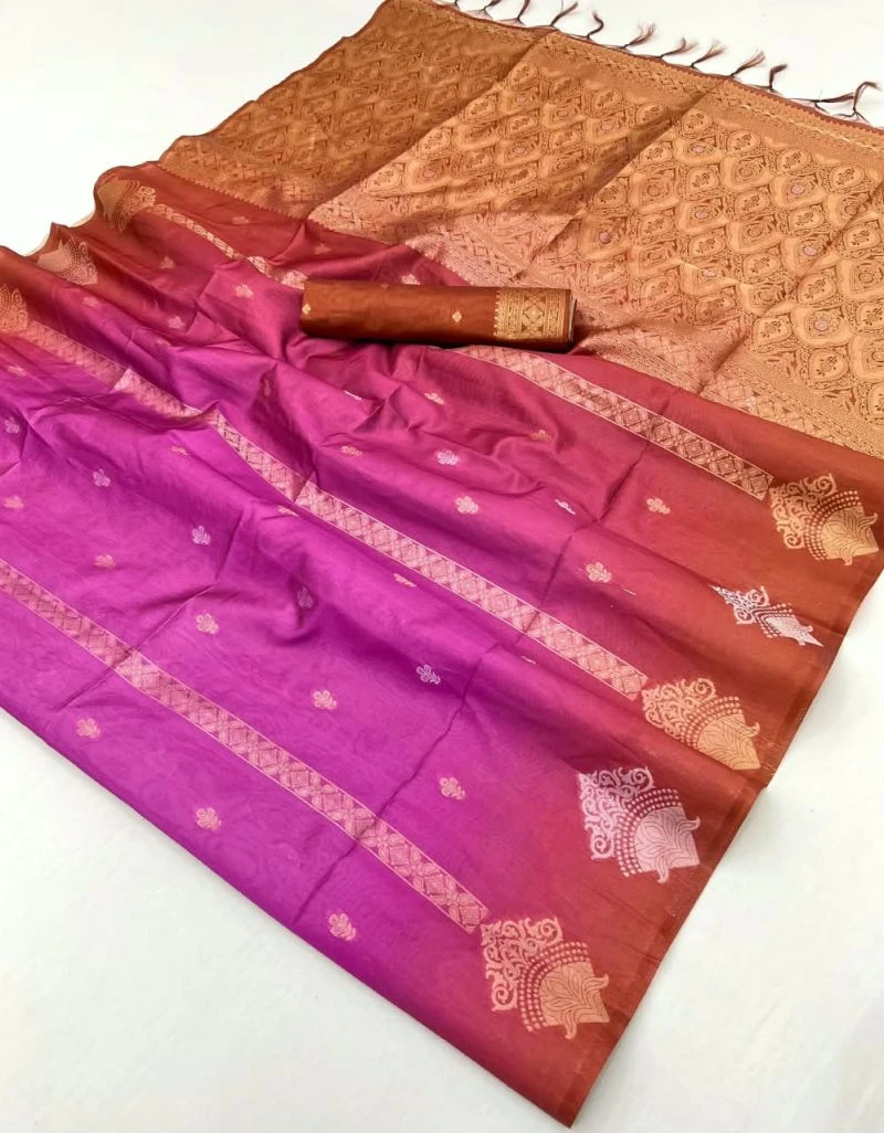 Rajtex Solaris Vol 1 Handloom Weaving Paper Silk Saree Collection 9