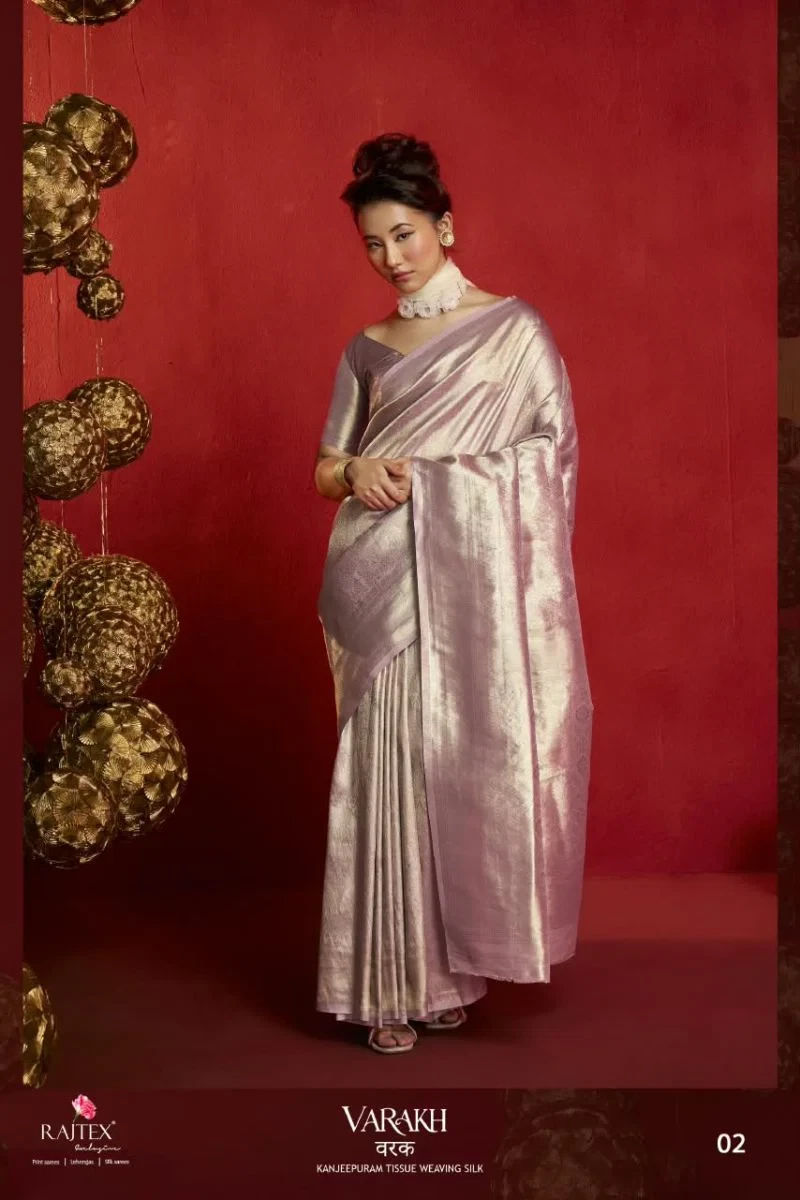 Rajtex Varakh Kanjivaram Tissue Weaving Silk Saree Collection 1