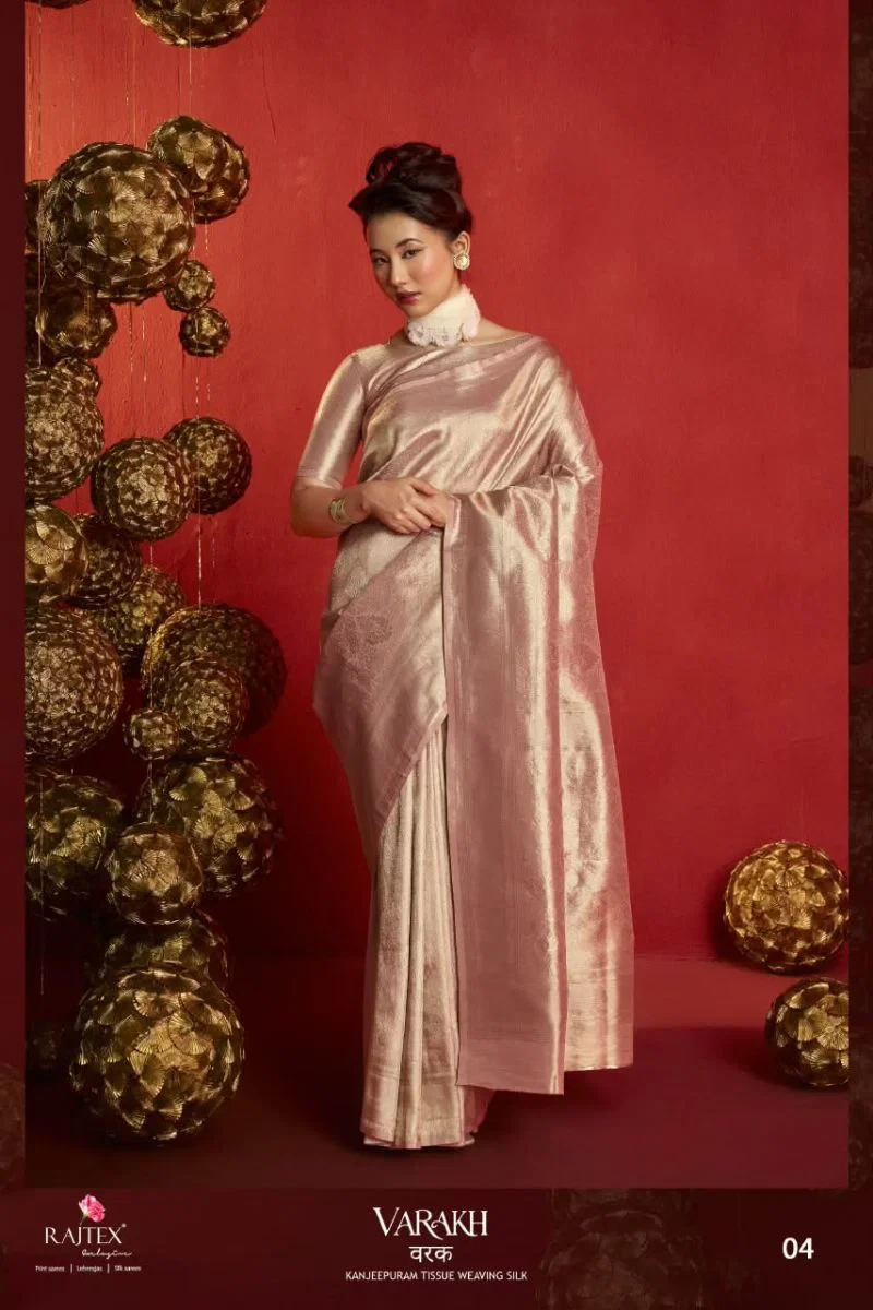 Rajtex Varakh Kanjivaram Tissue Weaving Silk Saree Collection 2