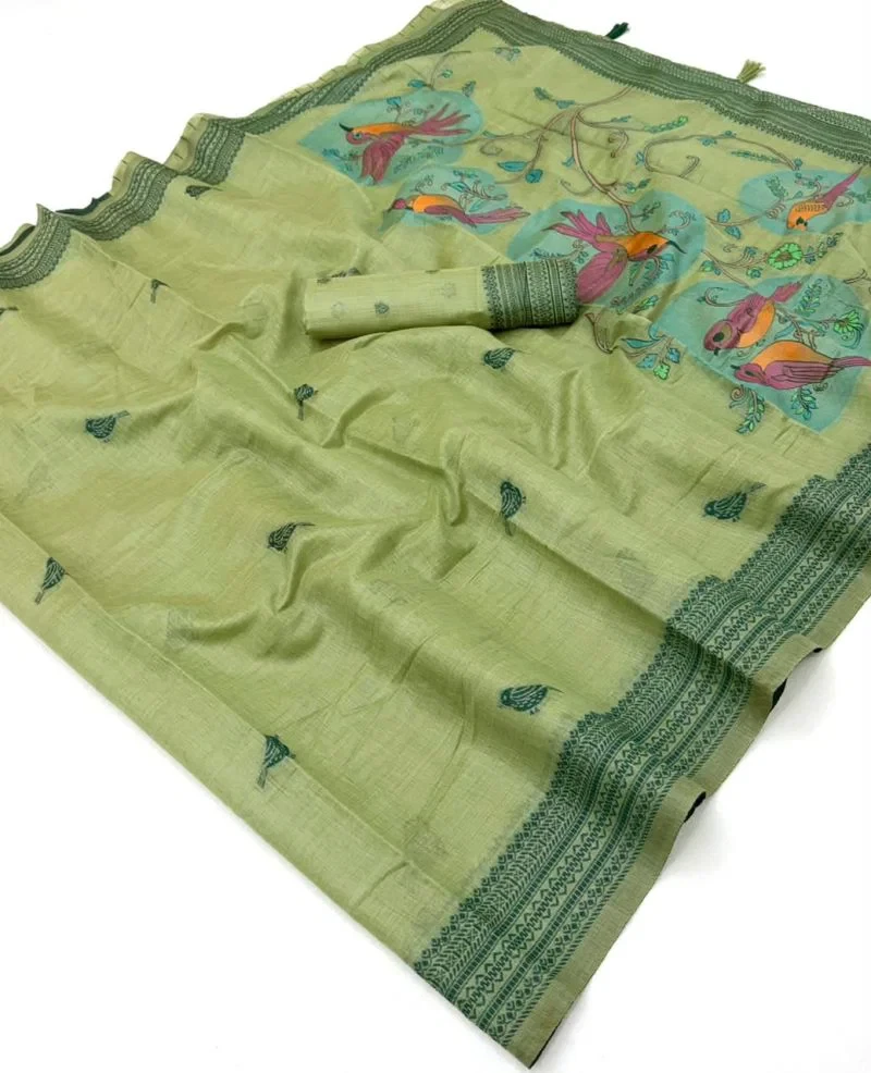 Rajyog Tapti D No 321001 To 06 Cotton Printed Saree 10