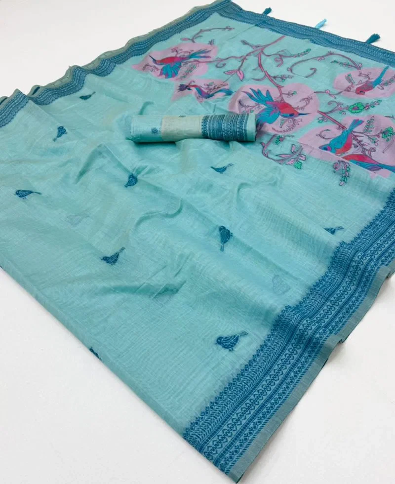 Rajyog Tapti D No 321001 To 06 Cotton Printed Saree 7