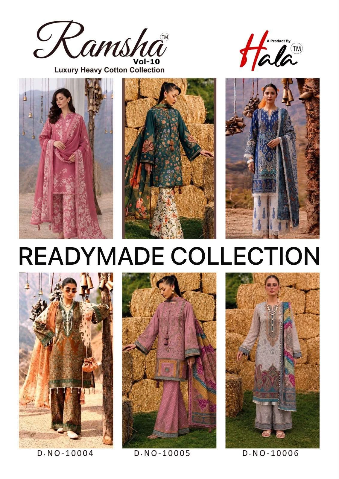 Ramsha Vol 10 Ready Made Collection - Readymade Dress 8