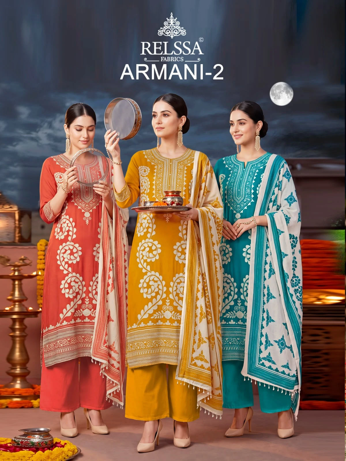 Relssa Armani-2 Karwachauth Special Suits