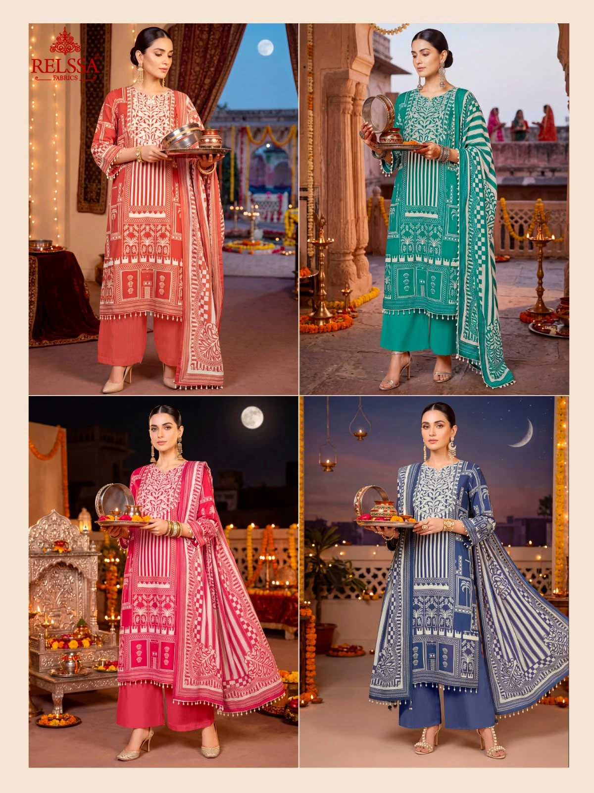 Relssa Lumina-2 Masakali With Handwork Suits Collection 11