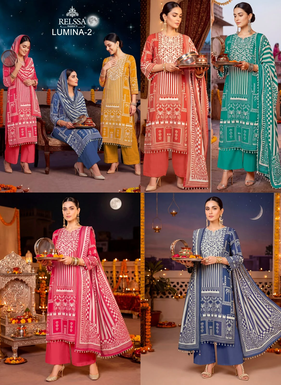 Relssa Lumina-2 Masakali With Handwork Suits Collection 4