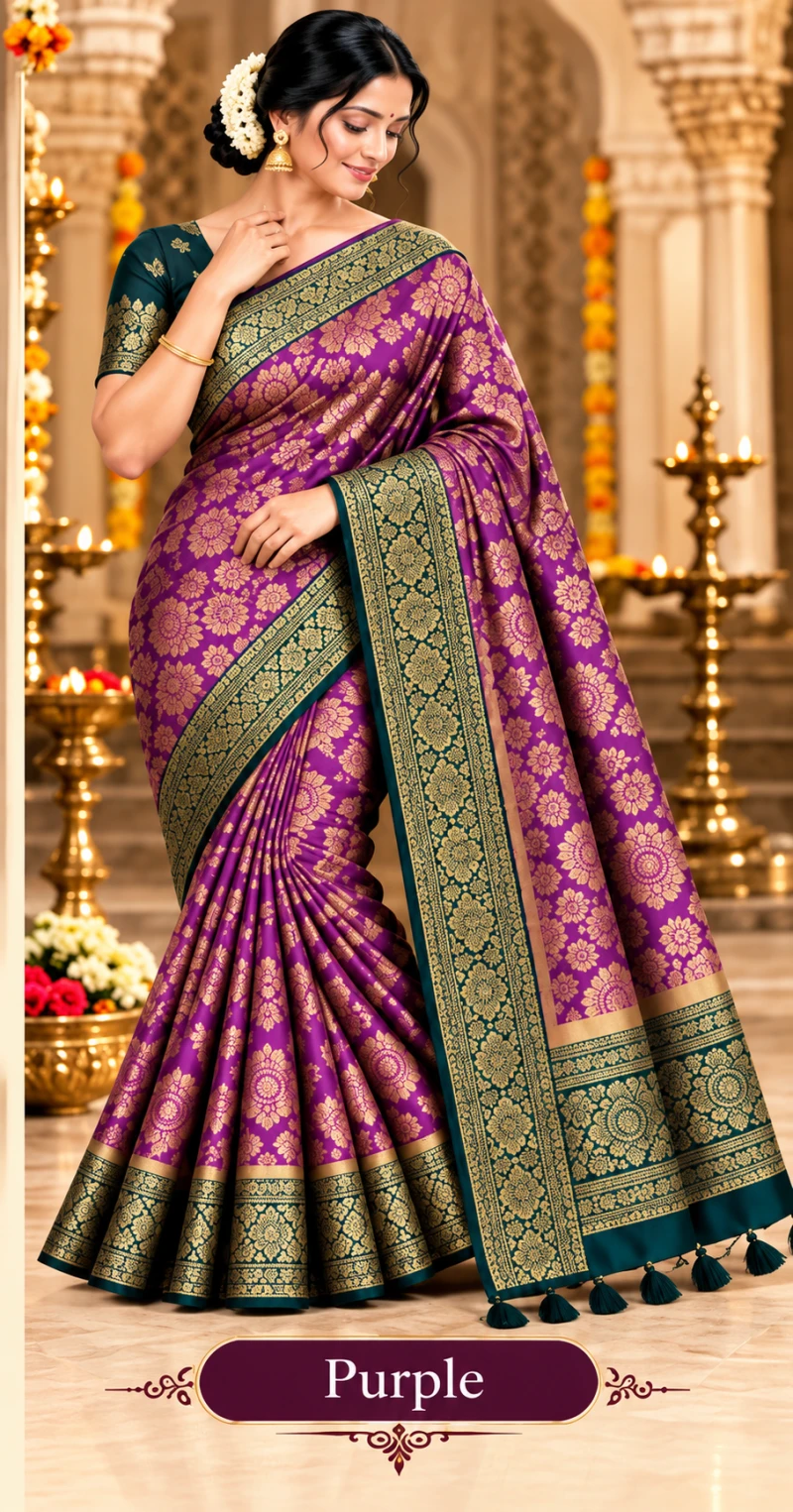 Ronisha 71 Kota Champion Silk Fancy Saree Collection 5