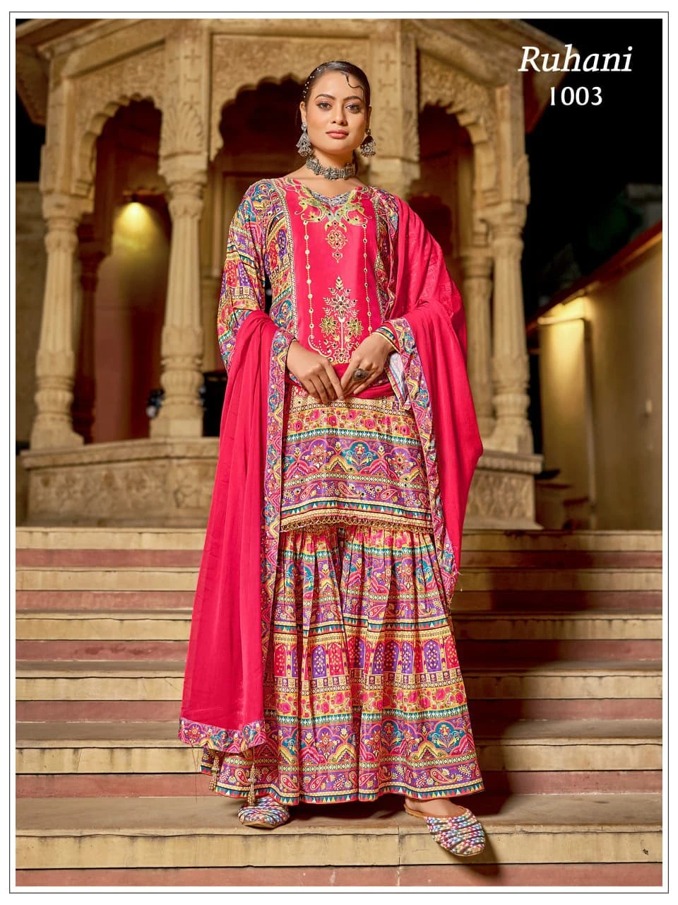 Ruhani Pure Crepe Pakistani Suits 10