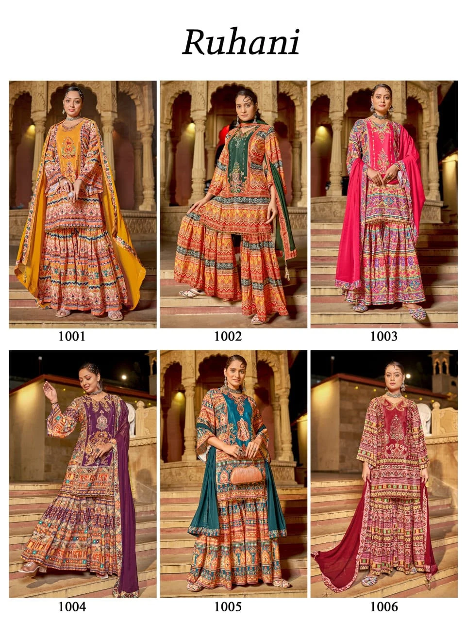 Ruhani Pure Crepe Pakistani Suits 6