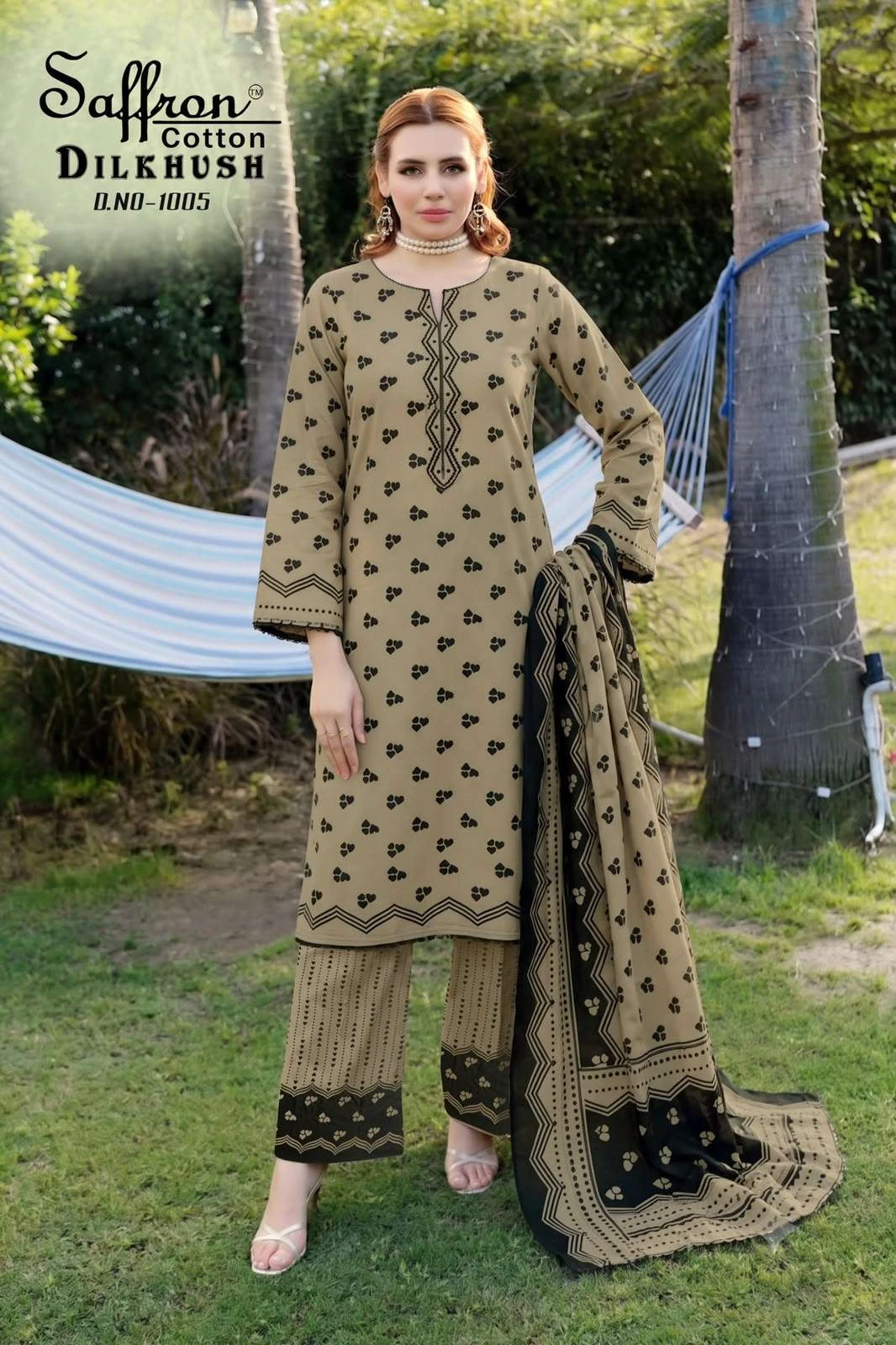 Saffron Cotton Dilkhush 12