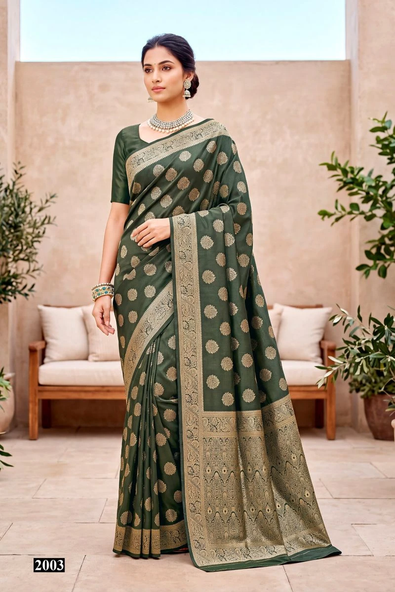 Saroj Destiny Simmer Satin Vol 2 Tissue Satin Silk 5