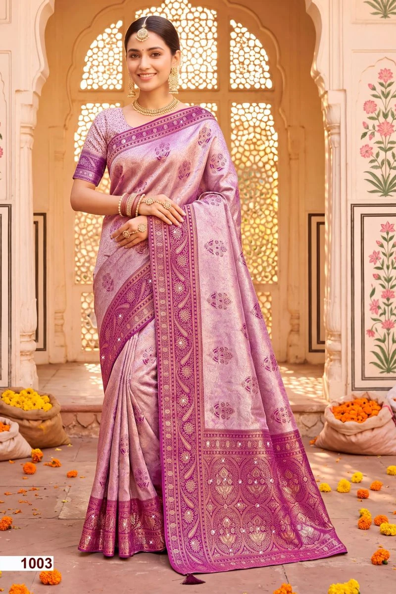 Saroj Janam Bhumi Tissue Saroski Vol 1 Soft Tissue Saree 2