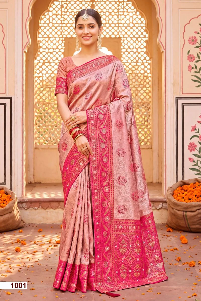Saroj Janam Bhumi Tissue Saroski Vol 1 Soft Tissue Saree 4