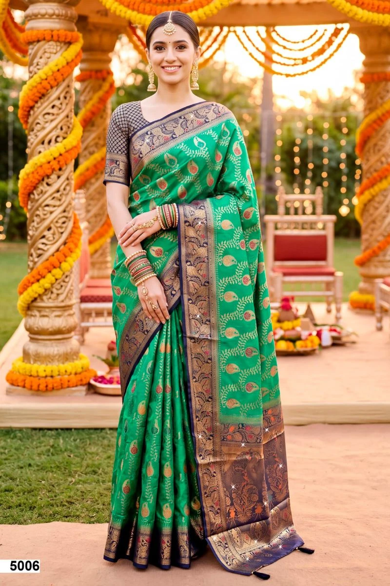 Saroj Jeevika Dola Saroski Vol 5 Dola Silk Saree Collection 5