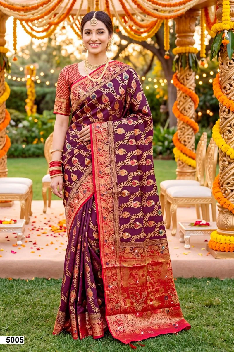 Saroj Jeevika Dola Saroski Vol 5 Dola Silk Saree Collection 7