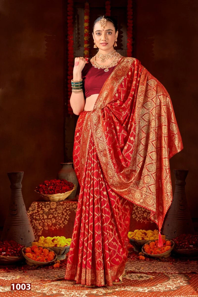 Saroj Manohari Satin Silk Vol 1 Satin Silk Saree Collection 3