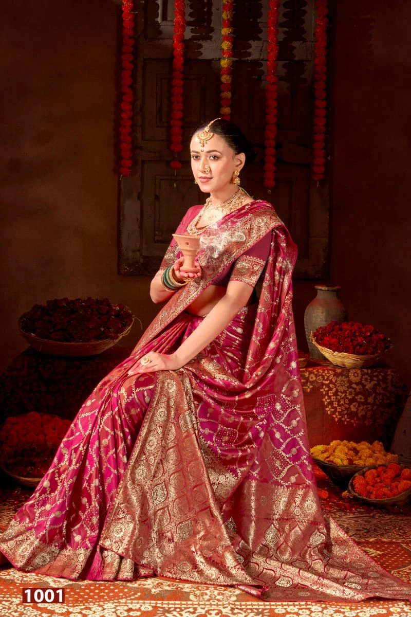 Saroj Manohari Satin Silk Vol 1 Satin Silk Saree Collection 4