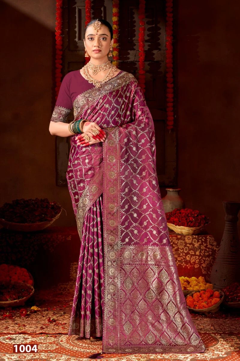 Saroj Manohari Satin Silk Vol 1 Satin Silk Saree Collection 5