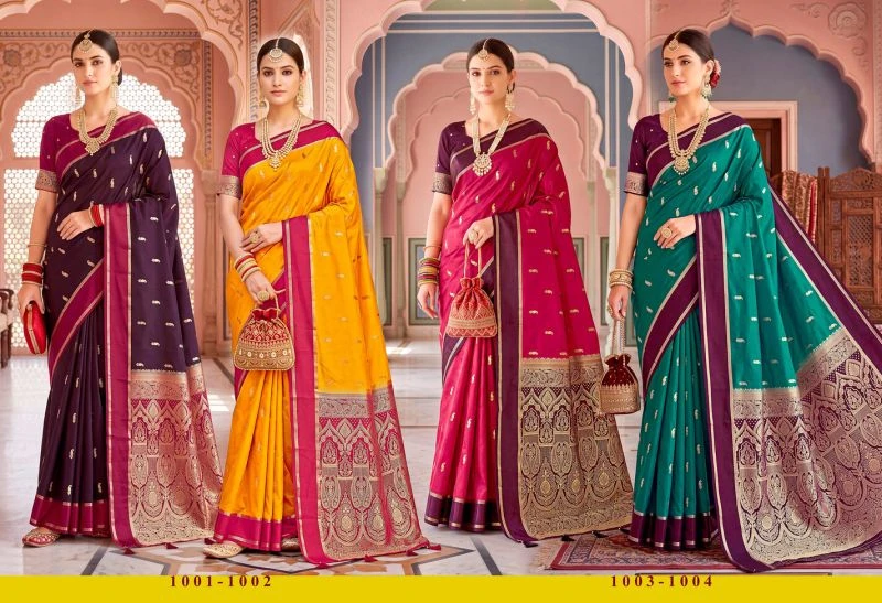 Saroj Narayani Gajji Silk Vol 1 Satin Silk Saree 6