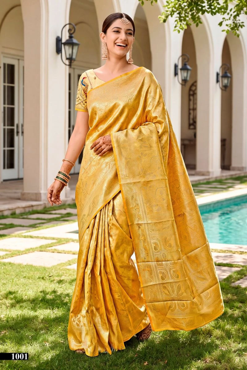 Saroj Naveli Silk Vol 1 Tissue Kanjivaram Silk Saree 2