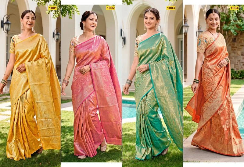 Saroj Naveli Silk Vol 1 Tissue Kanjivaram Silk Saree 6