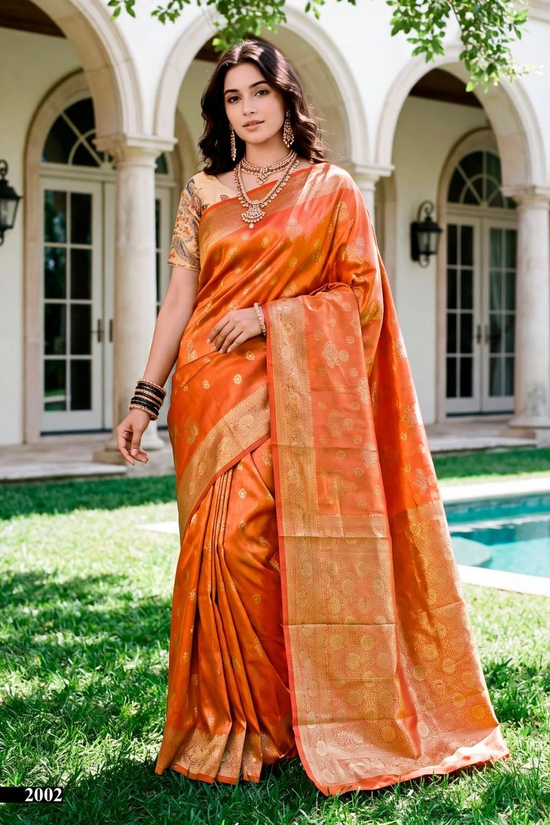 Saroj Naveli Silk Vol 2 Tissue Kanjivaram Silk Saree 2