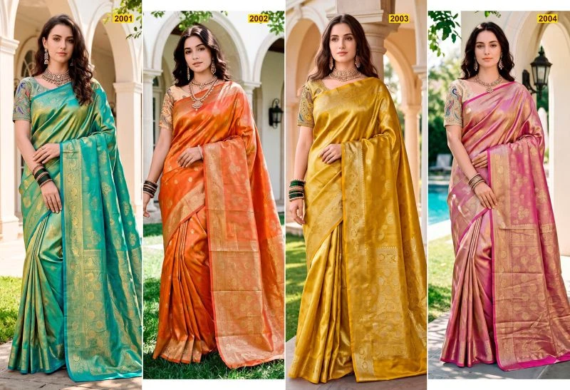 Saroj Naveli Silk Vol 2 Tissue Kanjivaram Silk Saree 6