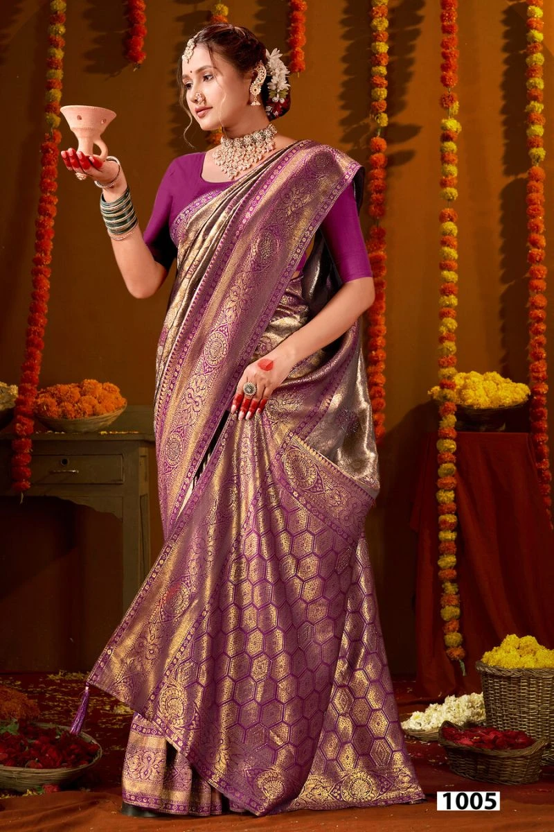 Saroj Niharika Silk Saroski Vol 7 Kanjivaram Silk Saree 4