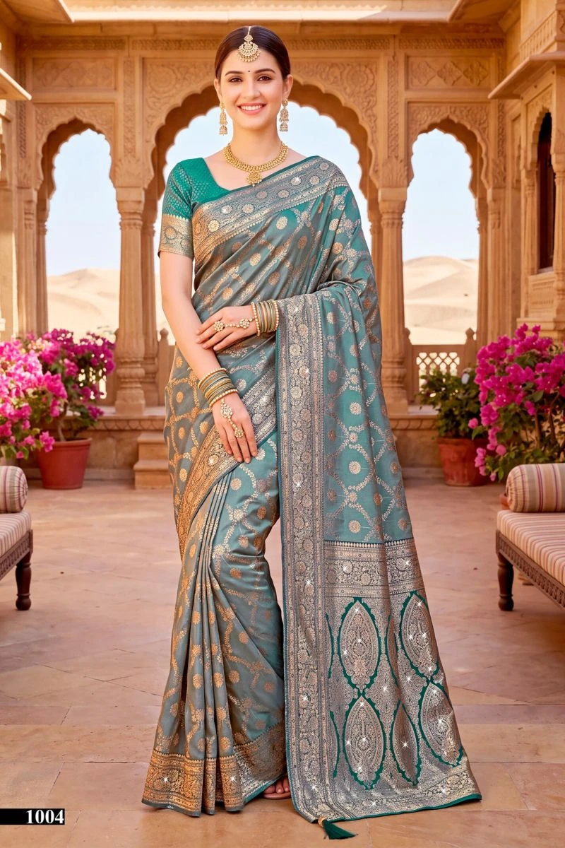 Saroj Nivedita Tissue Saroski Vol 1 Tissue Silk Saree 3