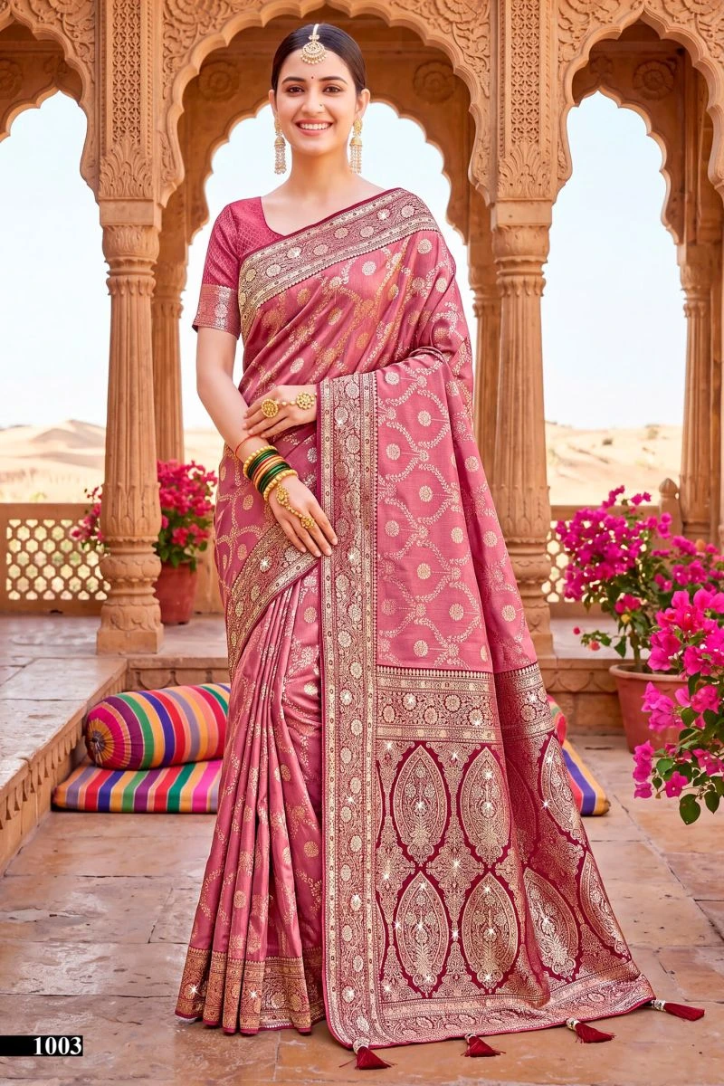 Saroj Nivedita Tissue Saroski Vol 1 Tissue Silk Saree 4