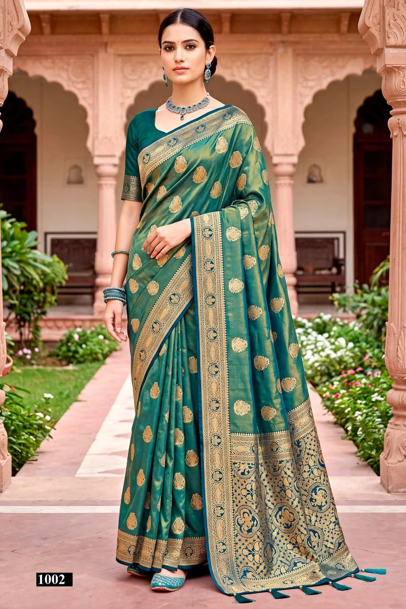 Saroj Parampara Saroski Vol 1 Tissue Silk Saree Collection 2