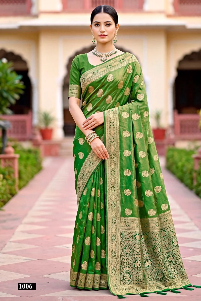 Saroj Parampara Saroski Vol 1 Tissue Silk Saree Collection 6